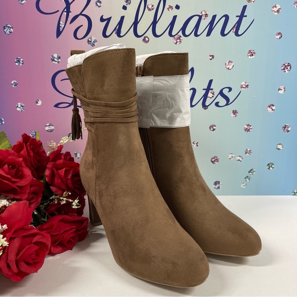 🍁SUPER SALE MICROSUEDE FRINGE BOOTS - Picture 4 of 12